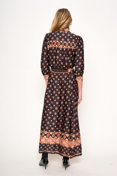 cassie floral maxi dress CASSIE DRESS