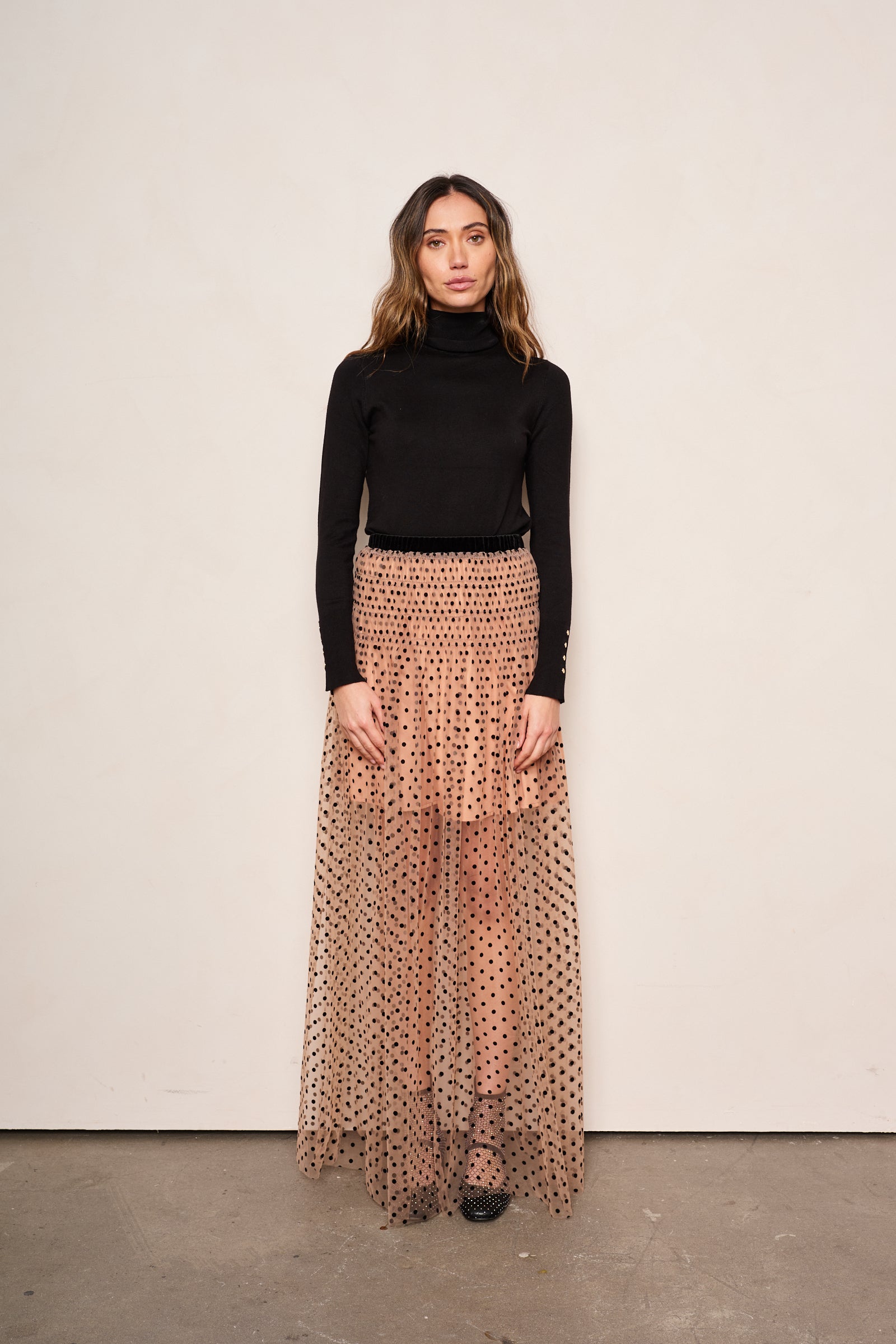 Mia check skirt (andmary) size S（ANDMARY】Miu pleats skirt）