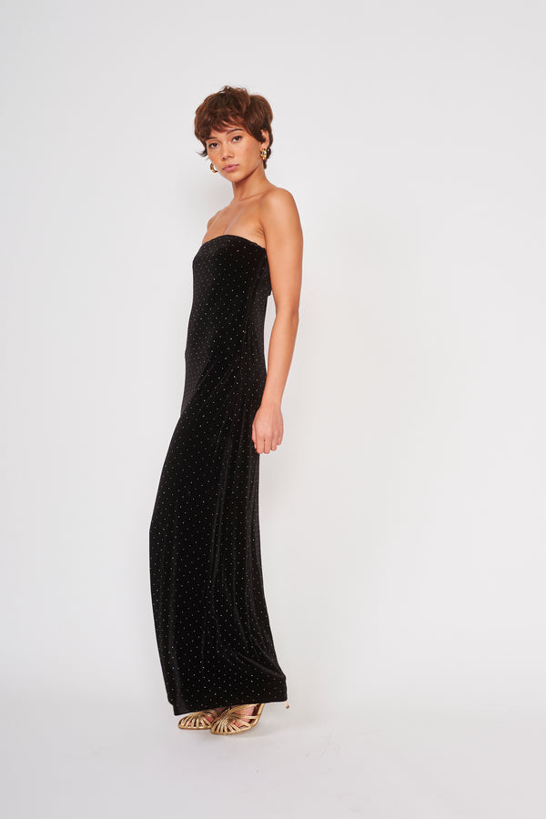 ADELINE DRESS - DT1248G-EMB