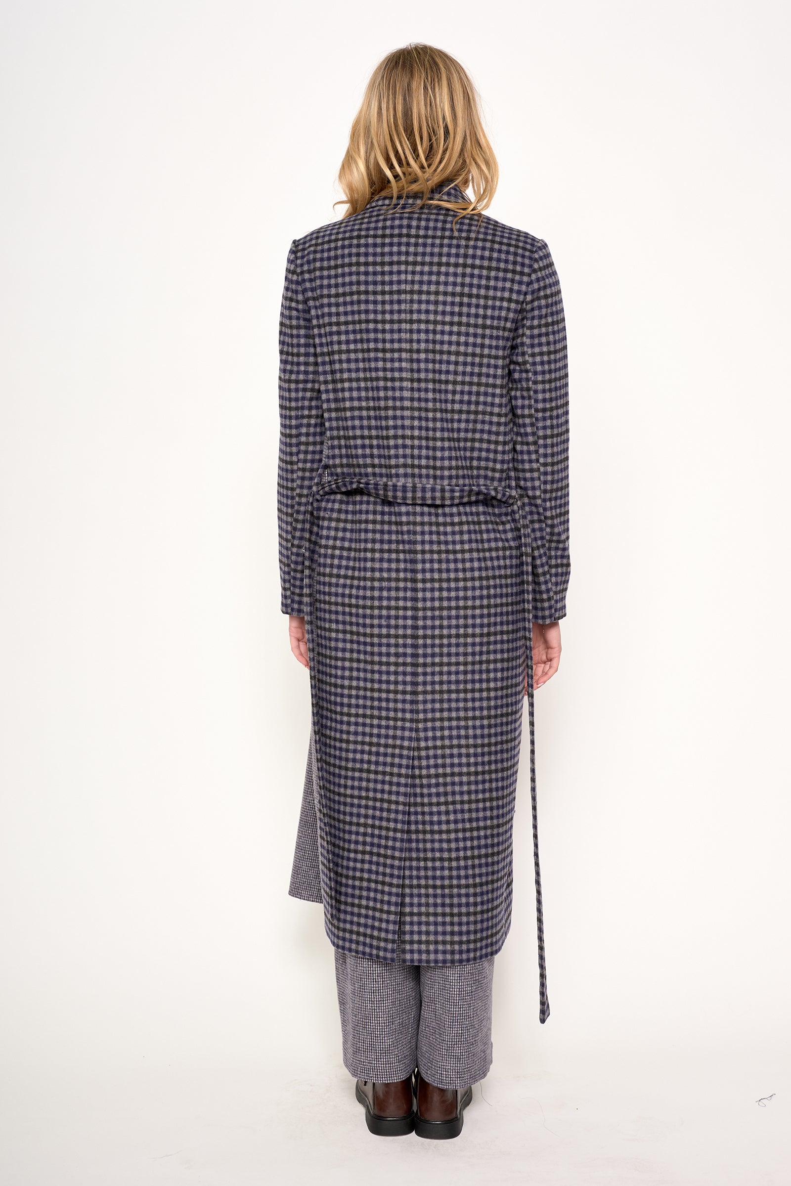 【美品】she tokyo Maggie houndstooth マギー コート MAGGIE COAT - J0472H – dRA