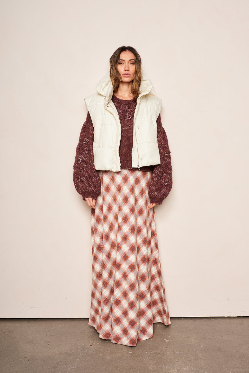 ジャケット・アウター SZ Blockprints QUILTED VEST POPPY SZ Blockprints QUILTED VEST POPPY