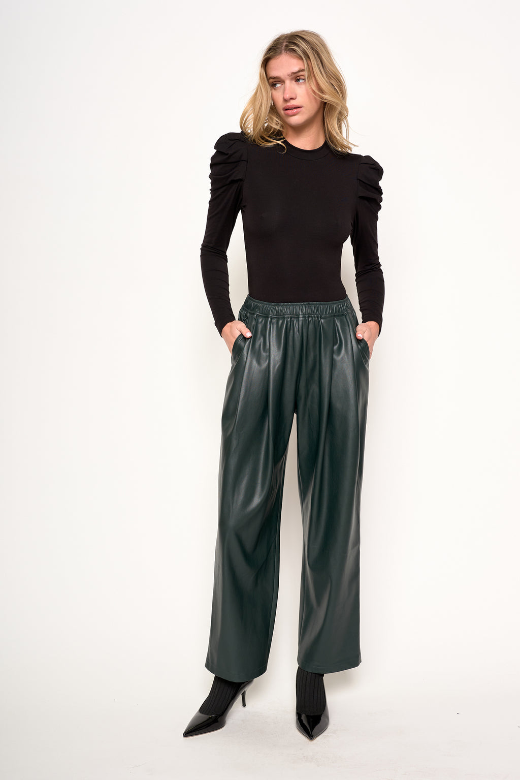 セントラル海　SELECT Leather Half Pants M BRYAN PANT - P1547H – dRA