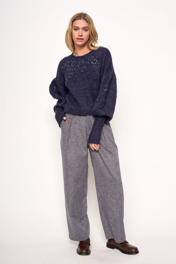 CYNTHIA SWEATER - S1012D - NAVY