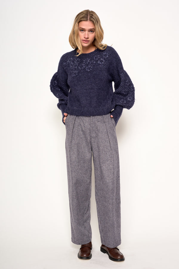 CYNTHIA SWEATER - S1012D - NAVY