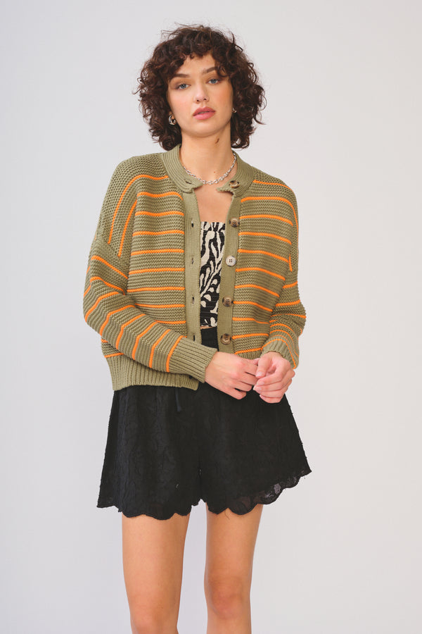 AMARA CARDIGAN - S1439C-MULT
