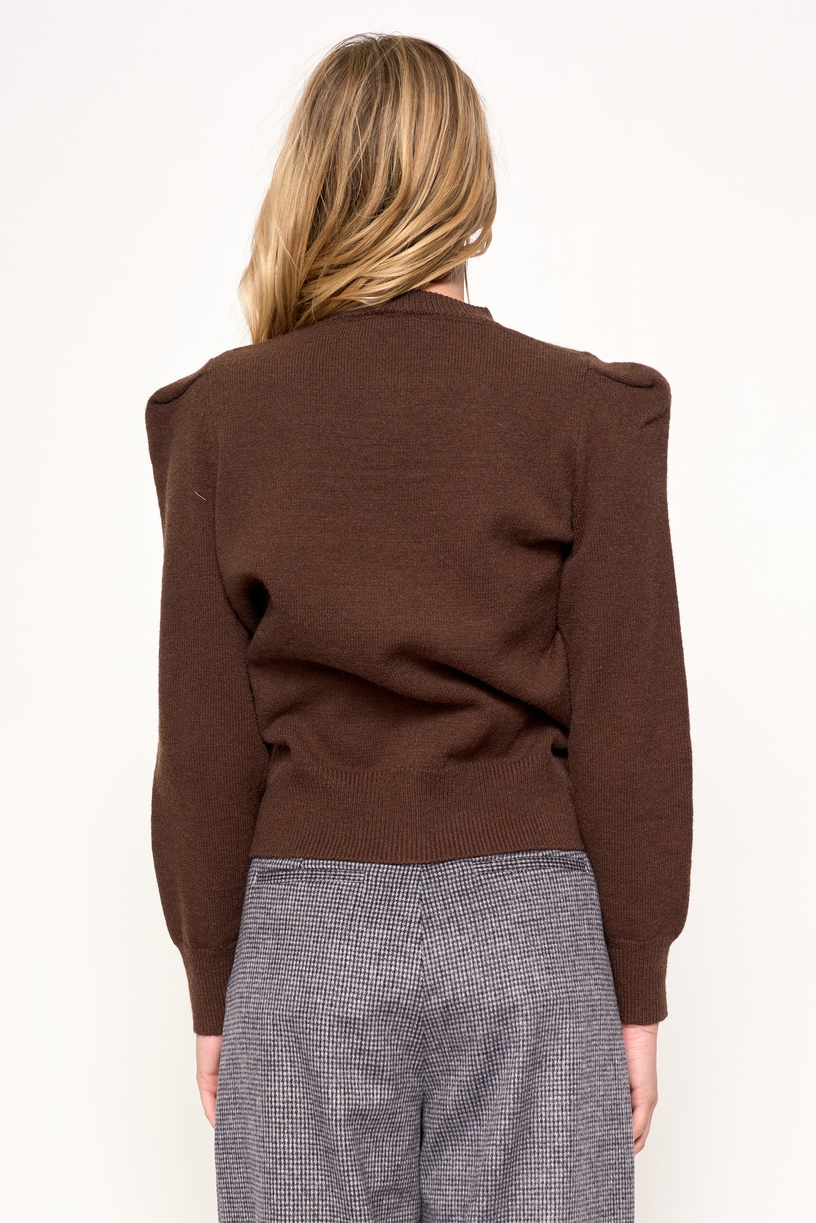 トップス deres 11th Bridget half sleeve brown Genevieve Asymmetrical Top in Brown | Altar'd State